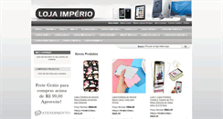 Desktop Screenshot of lojaimperio.com.br